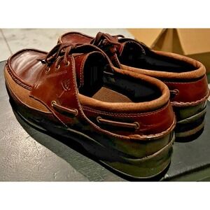 Irish Setter Red Wing Brown Leather Oxford Navigator Deck Shoes Sz (11.5)